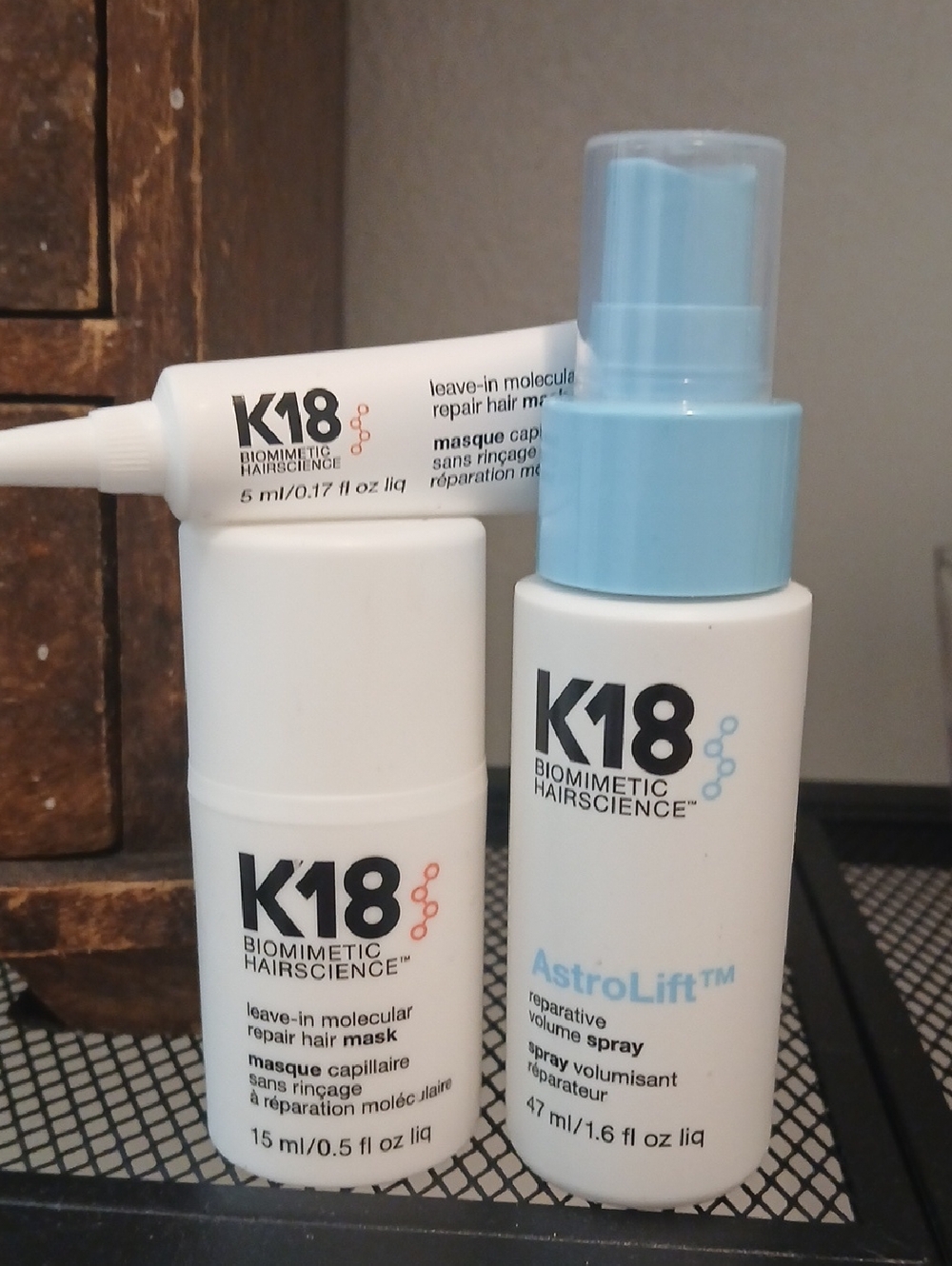 K18 AstroLift™ Reparative Volume Spray & Leave In Repair Mask